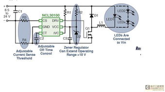 配合各种中等电压通用照明应用的安森美半导体LED驱动器方案